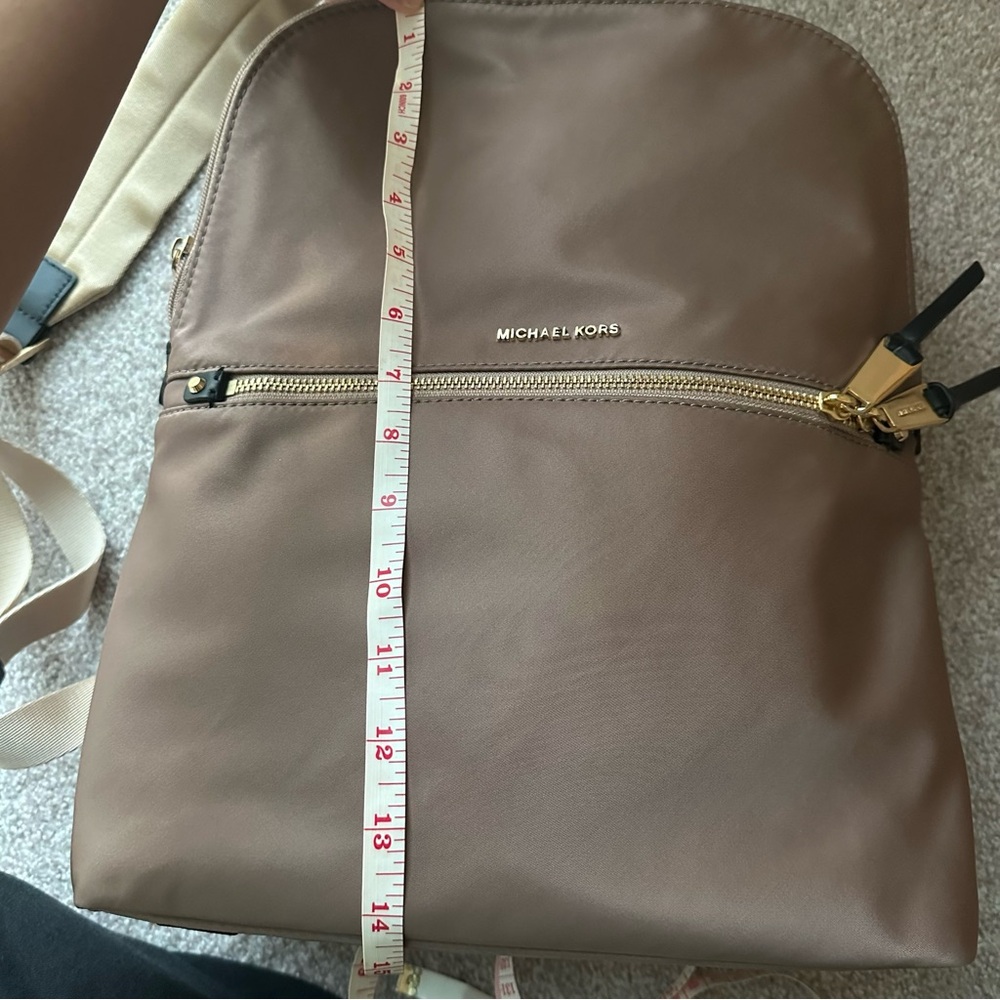 Mk Tan Mini Backpack - image 2